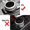 BMW 1 2 3 4 5 6 7 X1 X3 X4 X5 X6 New Control Knob Trim (2006-2023)