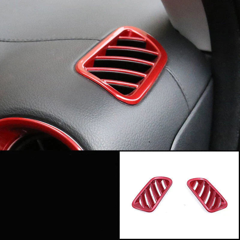 Kia Forte / K3 9 x Red ABS Interior Cover Trim Decor (2019–2022)