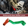 Bosuer M4 Green Orange Folding Motorcycle Gear Shifter Lever