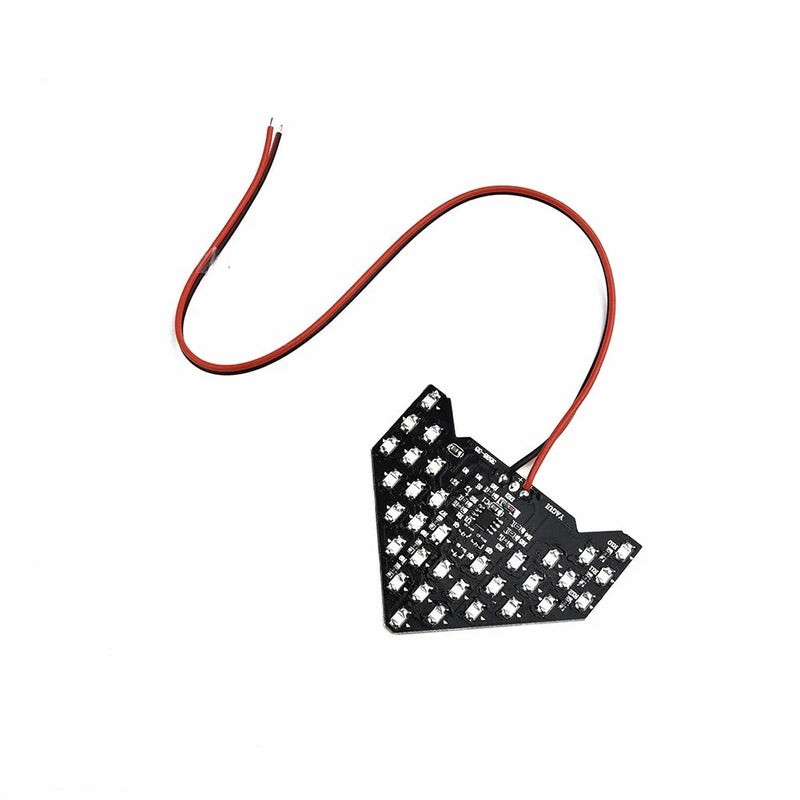 Car Rear View Mirror Lamp LED Yellow Arrow