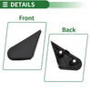Mitsubishi Lancer Evolution Front Left Pillar Triangle Trim (2008-2015)
