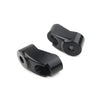 Harley Dyna 39mm 49mm Black Front Turn Signal Mount Bracket
