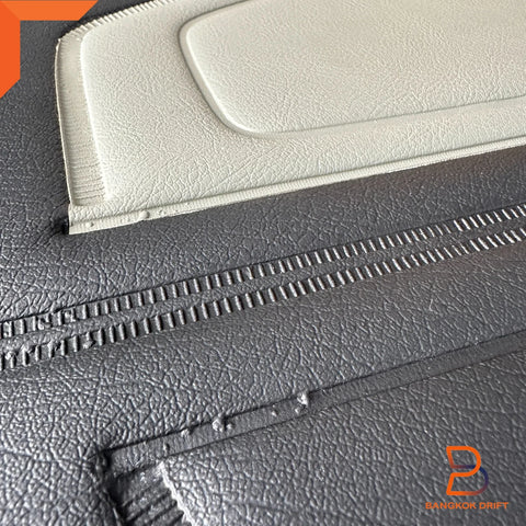 Toyota Hilux Ute Grey Interior Door Panel Pair + Clips (78-83)