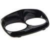 Harley Road Glide FLT Black Headlight Bezel Cover (1998-2013)