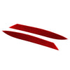 Jaguar F-Type Red Carbon Fiber Headlight Eyelids (2013-2024)