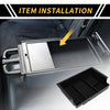 Chevy Silverado (2015-2019) Black Center Console Tray