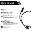 Dodge Ram 2500 Front Left & Right ABS Wheel Speed Sensor