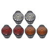 Car, Bus, Truck, Trailer 2 x Round 9 LED Side Marker Lights