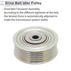 Toyota Yaris (2005-2010) 1 Pc Drive Belt Idler Pulley