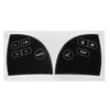 2007-2012 Lexus ES350 Steering Wheel Control Button Decals (2007-2012)