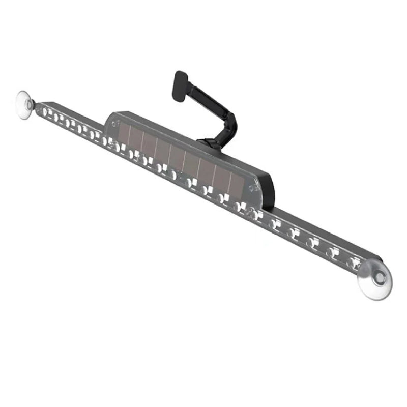 Car Safety with Eco Friendly Solar Power RGB Illuminated Light Bar