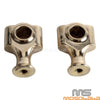 Harley Chopper Dyna Street Bob 1 Inch Retro Brass Handlebar Risers