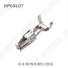 Car Truck Automobiles Terminals 10 x 4.8mm Female Copper Fuses
