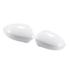 Fiat 500 White Rearview Side Mirror Cover Caps (2007-2023)