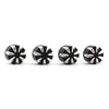 T120 Thruxton Scrambler 4 Pcs Aluminum Head Bolt Cover Caps (2016-2023)
