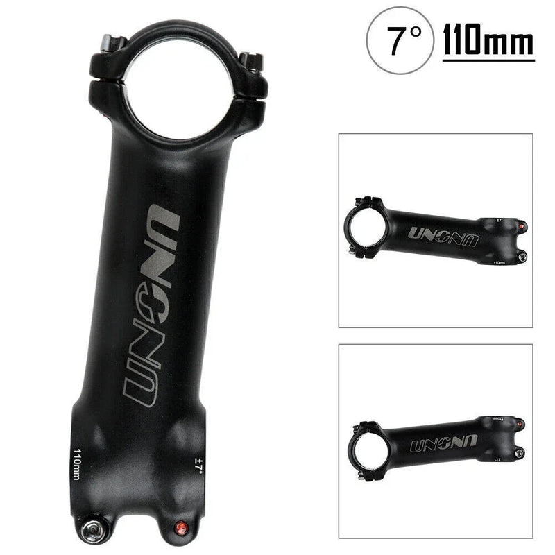 UNO Mountain Road Bike 31.8mm 60-130mm Aluminum Stem 7°/17°/35°