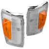 Toyota Hilux 4WD 2 x Chrome Trim Corner Indicator Lights (1988–1991)