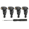 Ford F150 4pcs Windshield Washer Nozzles (2004-2023)
