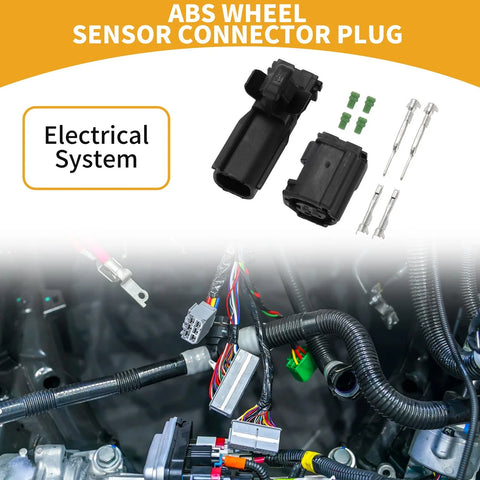 Toyota 2 x Pin ABS Wheel Sensor Connector Plug Plastic