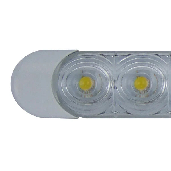 LED Strip Light 12V 230mm x 24mm White Frame Waterproof IP66 Rating
