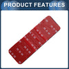Subaru Forester Aluminum Alloy Blue Footrest Pedal Cover (2003-2005)