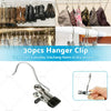 Scarf Belt Shoe Boots Hanger 30PCS Metal Hook Pins Clips
