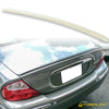 Jaguar S-Type Sedan White Boot Lip Spoiler (1998-2008)