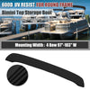 Boat 4 Bow Bimini Top Storage Boot / 97-103" W / No Frame Black 600D Canvas