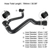 BMW X1 Radiator Coolant Water Hose Expansion Tank (2013-2015)