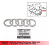Mazda 2, 3, 6, CX-3, CX-9, CX-30, MX-5 5 x Drain Plug Washers (2003-2023)
