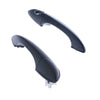 BMW X5 E53 Front Left & Right Door Handles Outer Black 2 x (2000–2007)