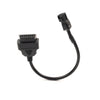 KYMCO EFI Motorcycle 3pin-16pin OBD2 Diagnostic Cable Adapter