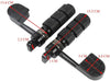Harley Sportster XL 883 1200 Iron Softail Foot Pegs w/Heel Rest (2004-2023)
