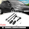 Ford Focus, C-Max, Escape 6pcs Front Inner Outer Tie Rods (2012-2017)