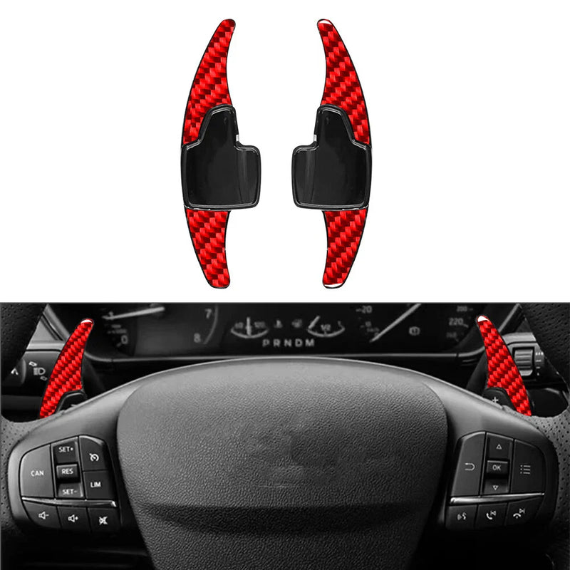 Ford Focus EcoSport Escape Kuga Steering Wheel Paddle Extensions (2012-2023)