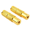 Universal Motorbike CNC Gold Rear Set Foot Pegs