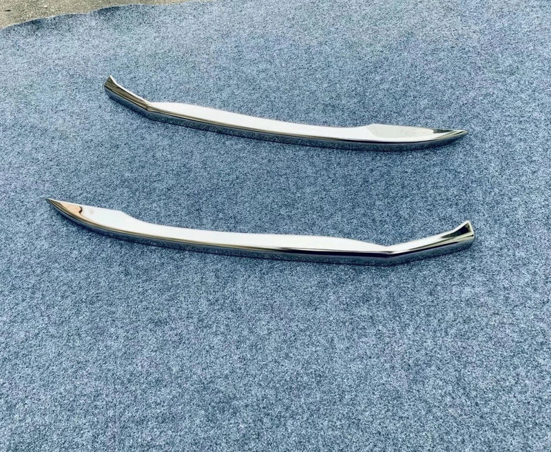 Toyota Harrier Venza Steel Front Bumper Protector Corner Cover (2020-2024)