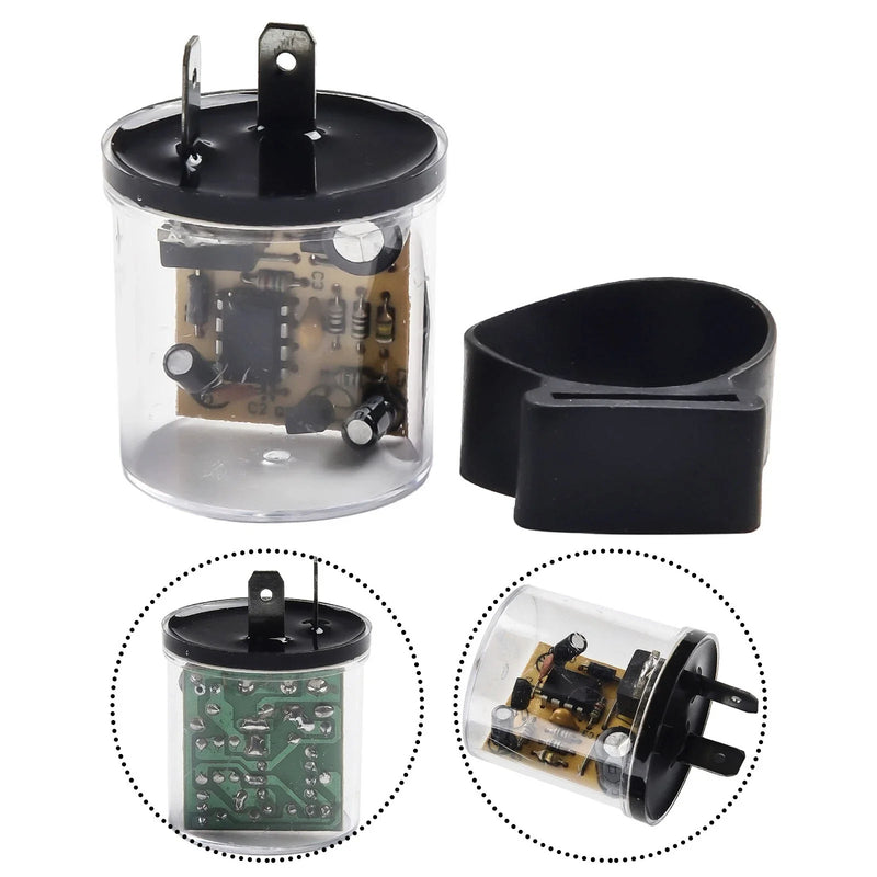 Car LED Turn Signals 2Pin Variable Flasher Relay