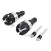 Universal - Silver Motor Exhaust Frame Slider Bolt Anti Crash Protector