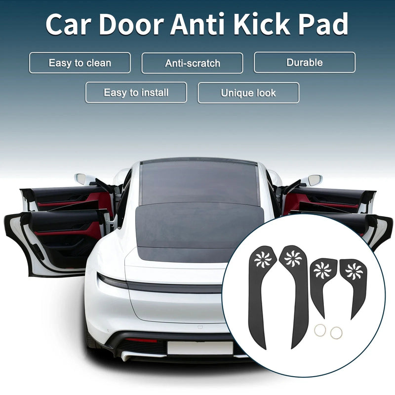 Subaru XV / Crosstrek (2000-2020) Black 1 Set Car Door Anti Kick Pad Protector