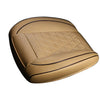 Car SUV - Cushion Pad Protector Beige PU Leather Single Seat Cover