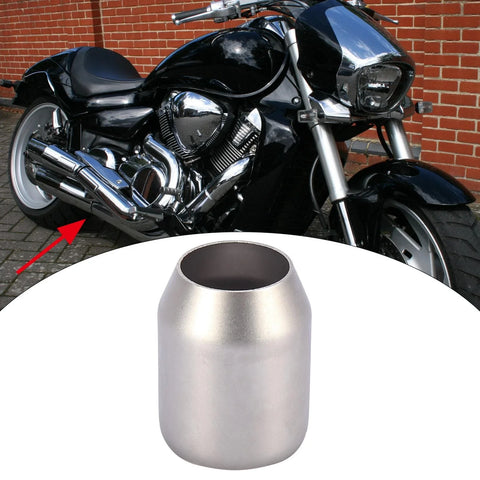 Motorcycle Exhaust Pipe Adapter 38-47mm 1.5-1.85 Muffler Connector