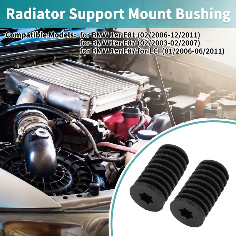 BMW 1 Series E81 Radiator Mount Brackets (2006-2011)