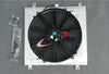 Mazda RX2 RX3 RX4 RX5 RX7 Aluminum Radiator & Fan Shroud (1970-1985)