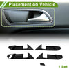 Toyota RAV4 Door Handle Bowl Cover Trim / ABS 1 Set (2019–2024)