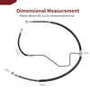 Yamaha Raptor 700 YFM700 YFM700R Front Brake Hose Pipe Kit (2006–2024)