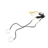 Car 100MM RGB Phone Control Angel Eye Halo Rings Headlight DRL