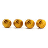 T120 Thruxton Scrambler Billet Machined Head Bolt Cover Cap Gold (2016-2023)