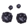 Mercedes-Benz W221 S Series 4x Black Steering Wheel Switch Knobs (2006-2009)