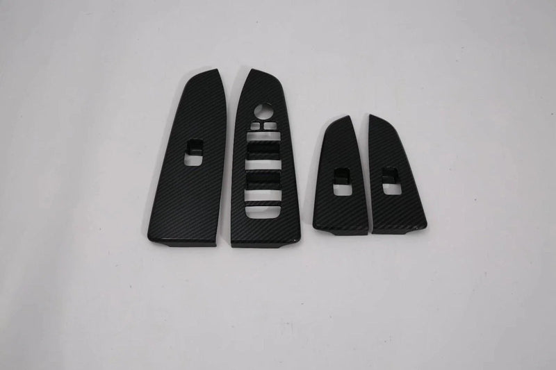 Kia Forte K3 Carbon Fiber Window Lift Panel Armrest Lid Cover Trim (2019-2021)
